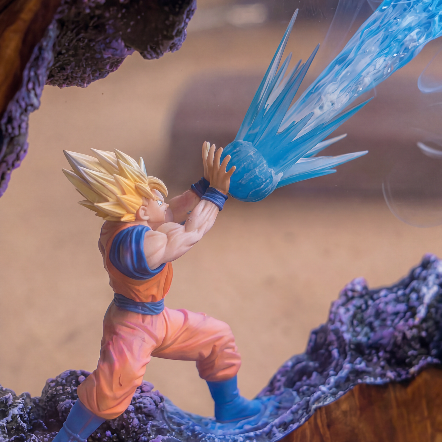 Lan's Goku Sculpture